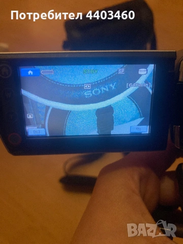 Видеокамера Sony Handycam DCR-SR45, снимка 2 - Камери - 53512659