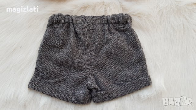 Детски сет H&M пухен елек къси панталони и боти 9-12 месеца, снимка 10 - Жилетки и елечета за бебе - 43388866