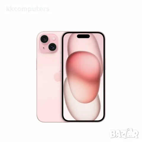 Капак батерия / Задно стъкло Оригинал Оборудван за iPhone 15 6.1/ Розов / КЛАС A Баркод : 483821