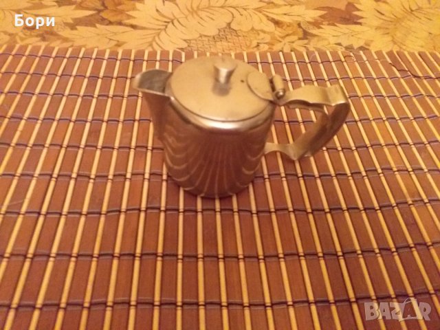 Английска стоманена каничка 1960г, снимка 2 - Аксесоари за кухня - 33274168