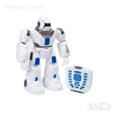 Робот с дистанционно Mercado Trade, Със звук, Пее и танцува, Бял