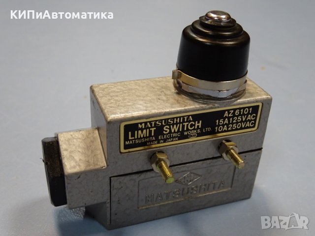 изключвател краен Matsushita limit switch AZ6101, AZ6104, снимка 2 - Резервни части за машини - 37105306