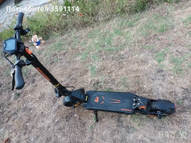 Електрически скутер/тротинетка kukirin g2 master (2025), снимка 5 - Велосипеди - 51195869