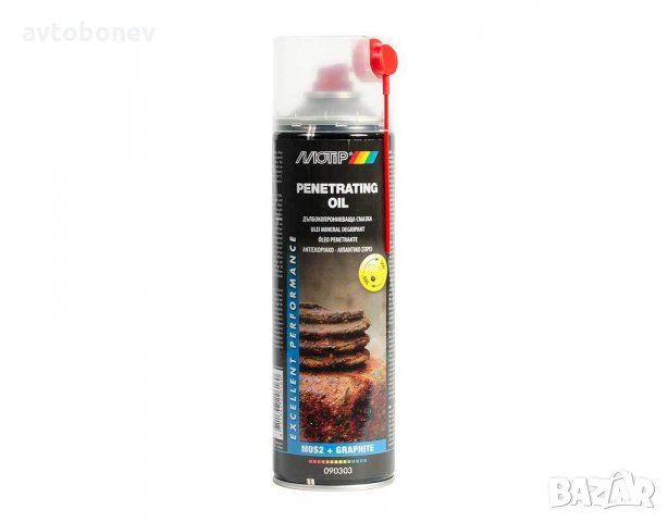 MOTIP-ДЪЛБОКОПРОНИКВАЩ СПРЕЙ С MOS2+графит 500ml.