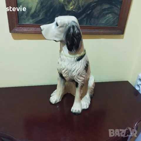 Голямо керамично куче, снимка 5 - Декорация за дома - 48844972