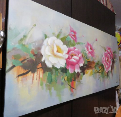 картина с цветя - красотата и нежността  на природата - прекрастно допълнение към вашия огро, снимка 7 - Картини - 28382686