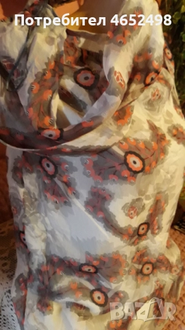 Копринена Туника, снимка 3 - Туники - 52529390