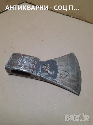 Стара Немска Брадва Топор 0.800кг. Номер 7., снимка 2 - Антикварни и старинни предмети - 48299999