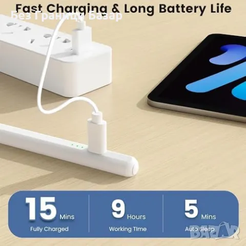 Нова Прецизна писалка за рисуване и писане, съвместима с iPad модели 2018-2024, снимка 3 - Друга електроника - 48205130