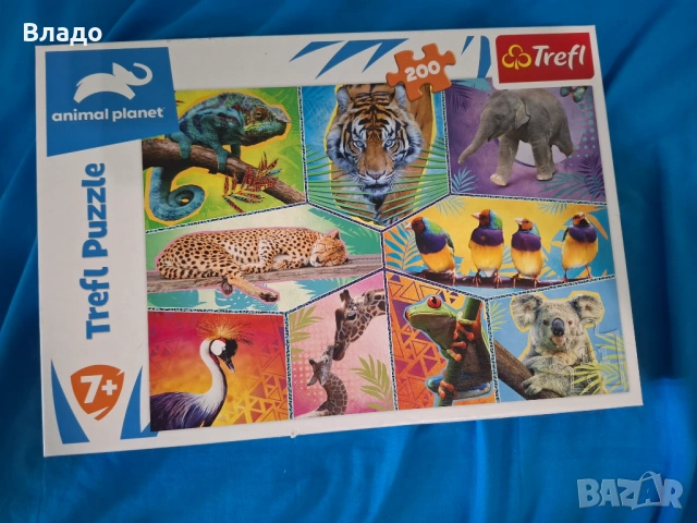 Пъзел Trefl - Animal Planet, Един екзотичен свят, 200 части
