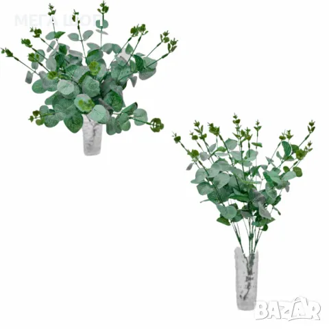 Изкуствен евкалипт – естествена свежест и стил без поддръжка, снимка 2 - Изкуствени цветя - 50346514