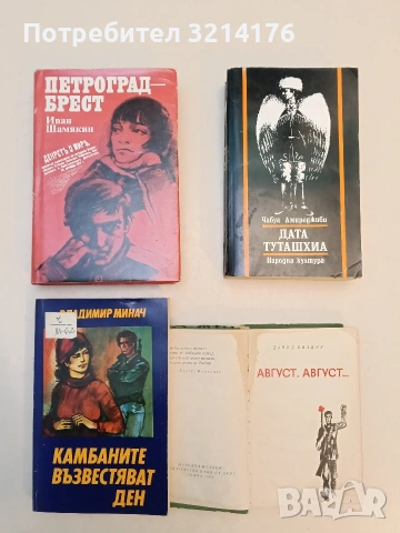 Август, август... - Давид Овадия, снимка 2 - Художествена литература - 53179770
