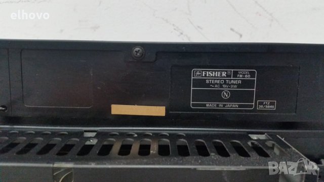 Стерео усилвател Fisher CA-60, стерео тунер Fisher FM-60, снимка 12 - Ресийвъри, усилватели, смесителни пултове - 28888521