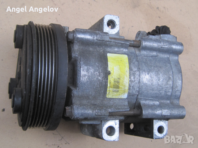 Компресор климатик 4s71-19d629-aa Ford-Jaguar-Mazda-01-FS10-PV6 4S7119D629AA Jaguar X-Type​ Transit , снимка 1
