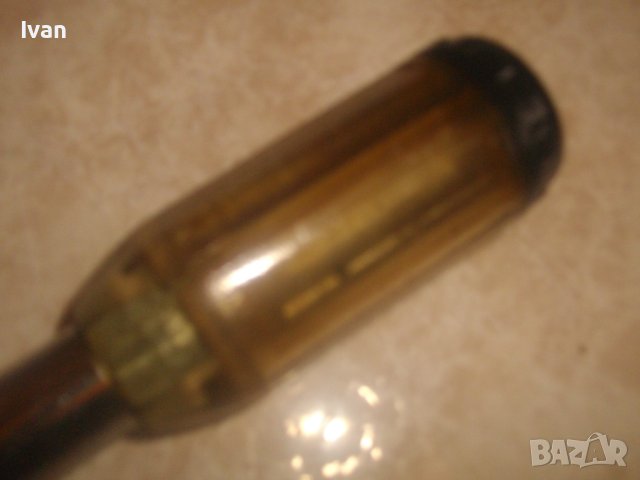 Старо Качество Западногерманска Бутална Реверсивна Автоматична Отвертка 5 Накрайника-SCHRODER-W.Germ, снимка 15 - Отвертки - 43502045