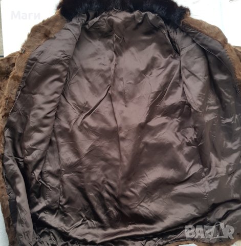 Дамско палто естествен косъм размер ХЛ, снимка 13 - Палта, манта - 43743660