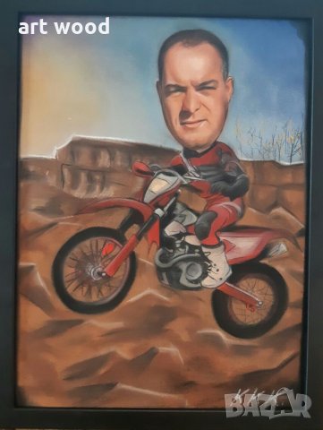 Портрет и карикатура/шарж по снимка, снимка 13 - Други услуги - 27451117