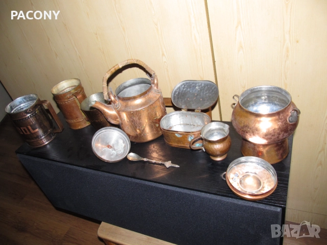 медни съдове - калайдисани, снимка 4 - Декорация за дома - 51864730