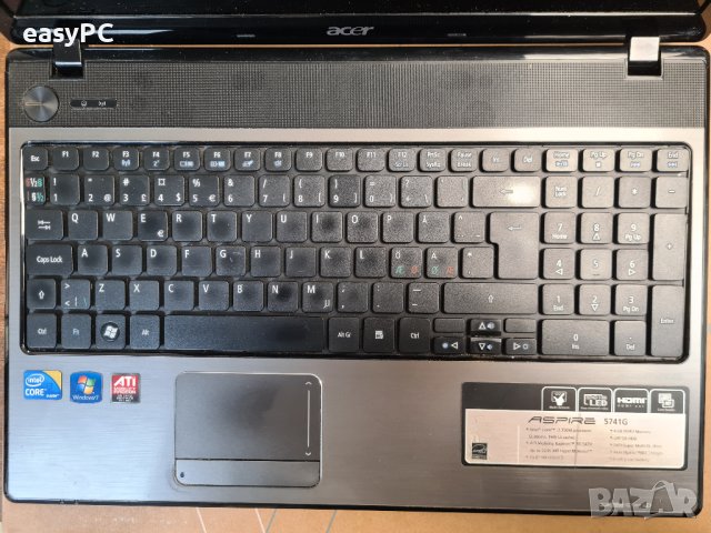 Продавам лаптоп ACER Aspire 5741G, снимка 6 - Части за лаптопи - 40565792