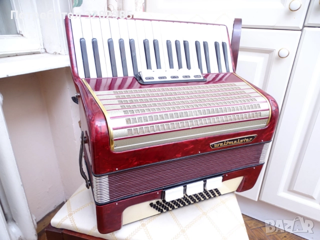 Акордеон Велтмайстер 60 баса, снимка 3 - Акордеони - 52511517