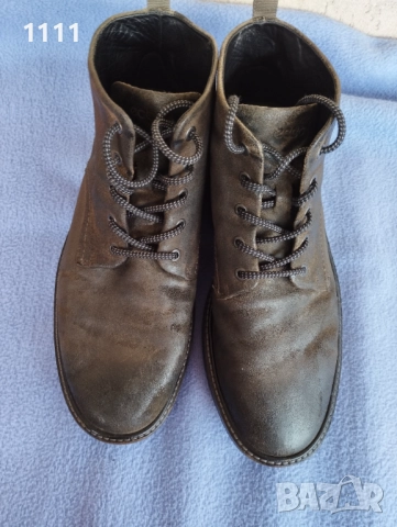 Боти Lasocki и ecco номер 42-естествена кожа., снимка 3 - Мъжки боти - 48551790
