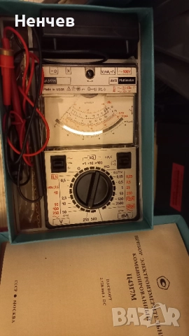 Мултицет със стрелково измерване, снимка 2 - Друга електроника - 52937630