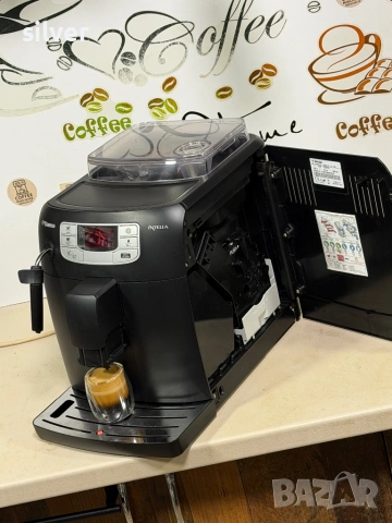 Кафемашина кафе автомат Saeco INTELİA с гаранция, снимка 9 - Кафемашини - 53208353