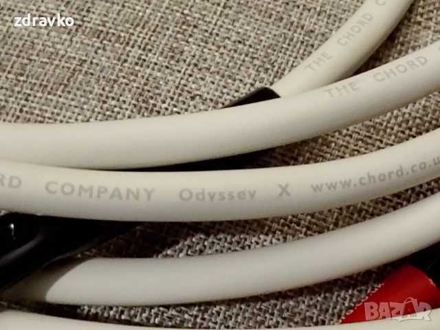 Chord Odyssey X Speaker Cable 2x2m, снимка 3 - Тонколони - 52788324