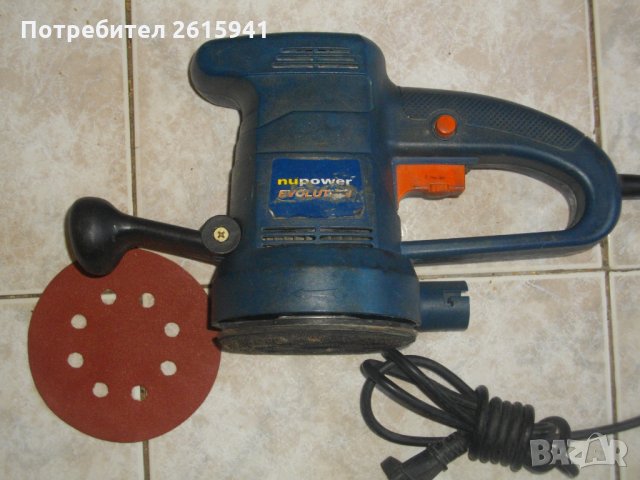 420 Вата-Кръгъл Ексцентър Виброшлайф-Добър-NuPower Revolution NPE420, снимка 1