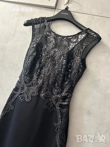 Черна рокля дълга Lipsy London размер М