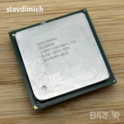 Процесор Intel Celeron 1.7 GHz 400MHz FSB 478 Socket , снимка 1