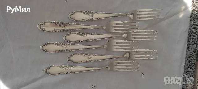 Посребрени прибори Солинген *100* За 6 човека, снимка 9 - Прибори за хранене, готвене и сервиране - 47997629