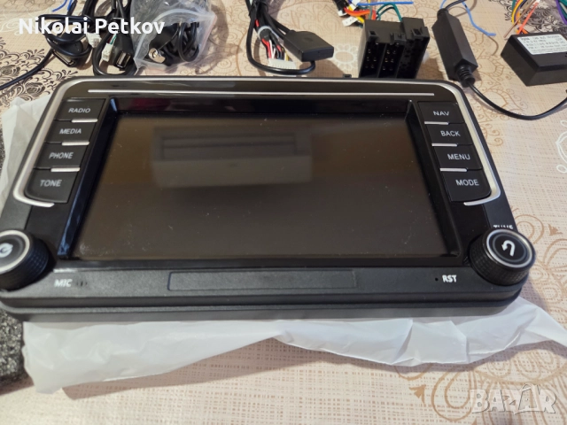 Мултимедия VW/SKODA/SEAT 8 ядра, 8 рам, 128гб памет, снимка 5 - Аксесоари и консумативи - 52495382