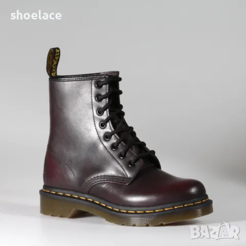 Dr. Martens 1460 Smooth Leather Lace Up Boots Dark Rose 41, снимка 4 - Дамски боти - 49259812