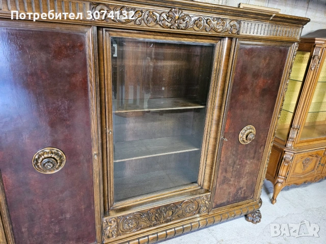 Уникален трапезен шкаф , снимка 4 - Шкафове - 53566097