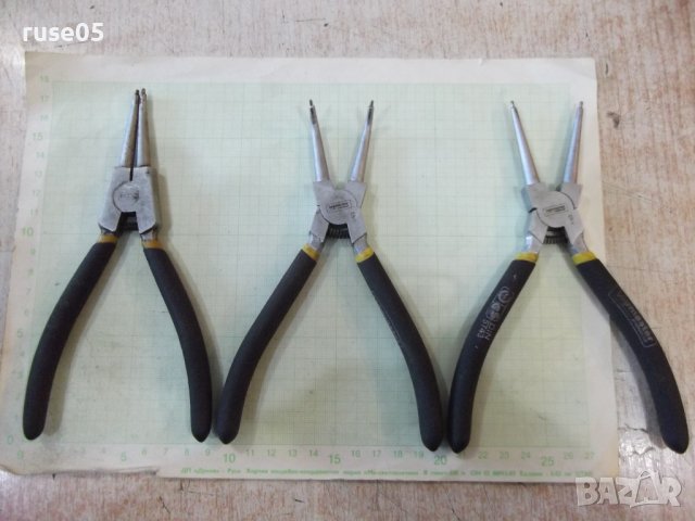 Лот от 3 бр. клещи зегер "topmaster - 175 мм"