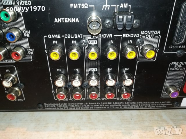 ONKYO TX-SR308 AV RECEIVER 1501221955, снимка 8 - Ресийвъри, усилватели, смесителни пултове - 35447862