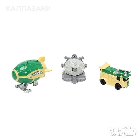 Jada Toys Комплект автомобили Turtles 3 Pack Nano Cars 253281000, снимка 4 - Коли, камиони, мотори, писти - 44113355