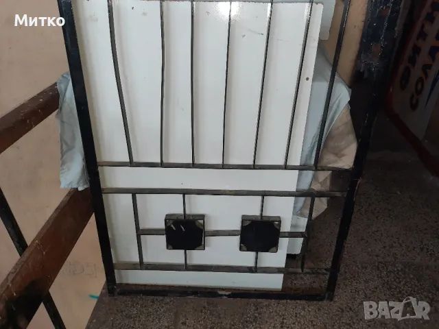 Желязна решетка тип врата от дебело желязо 4мм., снимка 4 - Огради и мрежи - 47991154