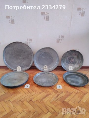 Стари медни тави за печене на агнета,меса и други., снимка 2 - Съдове за готвене - 39104429