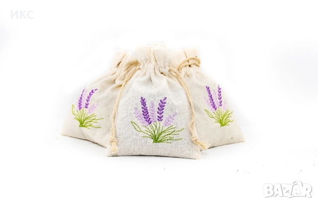 Лавандулови торбички, саше лавандула, натурален цвят, персонализиран етикет, едро и дребно, снимка 4 - Декорация за дома - 52668708