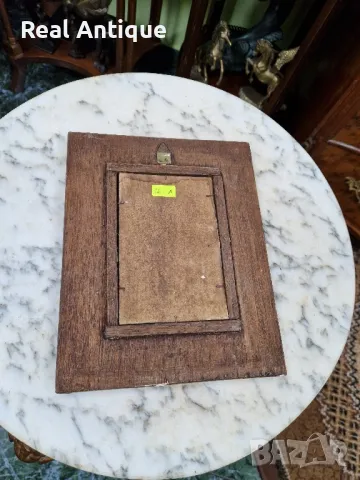 Страхотно антикварно огледало ръчно изрисувано , снимка 8 - Антикварни и старинни предмети - 50154176