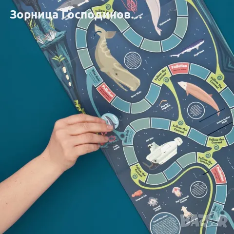 Продавам нов образователен комлект "Създай свой собствен океански пейзаж" , снимка 5 - Образователни игри - 49322335