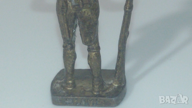 Киндер Kinder месингов войник фигурка, снимка 12 - Колекции - 51503018