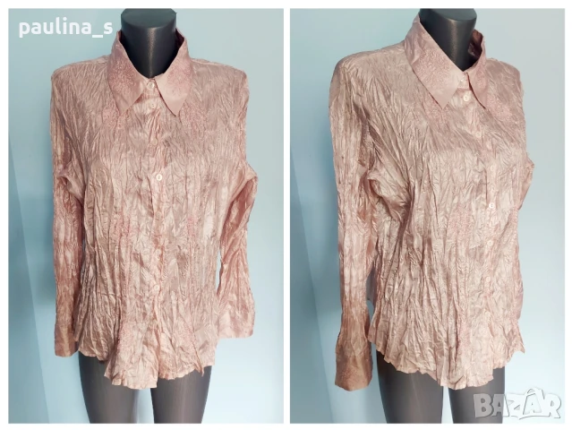 Три различни броя / Уникална риза с дълъг ръкав "Zara", "Bernardi" и "Jessica" by C&A , снимка 8 - Ризи - 14620699