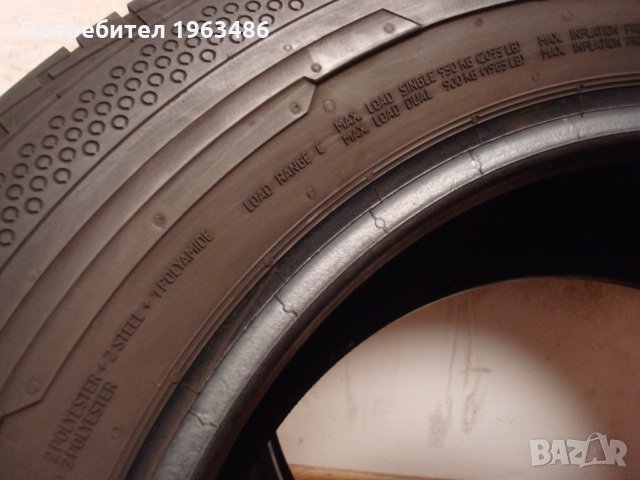4 бр. 215/65/16С Continental / бус летни гуми, снимка 12 - Гуми и джанти - 27835122