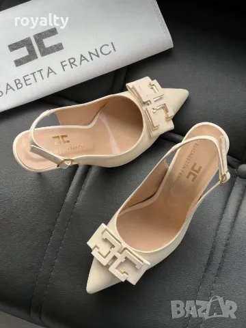 Elisabetta Franchi дамски обувки на ток , снимка 7 - Дамски елегантни обувки - 48999814
