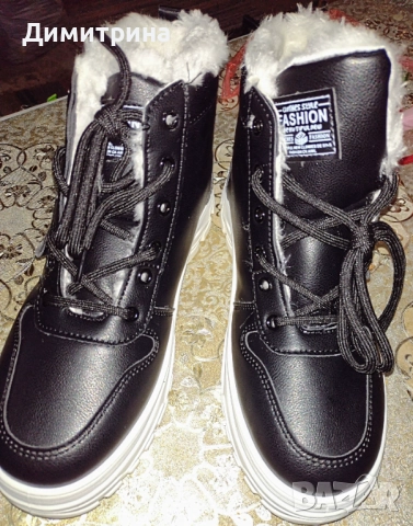 Чисто нови дамски боти, снимка 3 - Дамски боти - 52671623