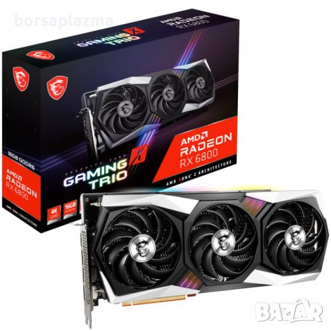 Чисто нова Видео карта MSI GeForce RTX 3060 Ti 8GB GAMING X TRIO, снимка 9 - Видеокарти - 33852236