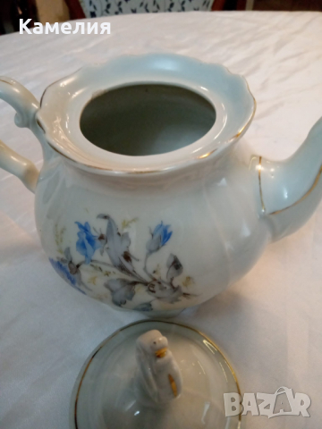 Чайник, снимка 3 - Антикварни и старинни предмети - 36532104